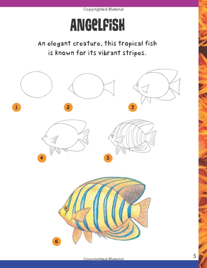 How To Draw Sea Creatures Book