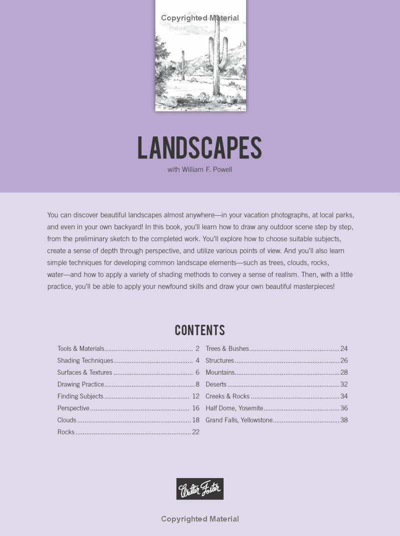 Drawing Landscapes Learn to Draw Book