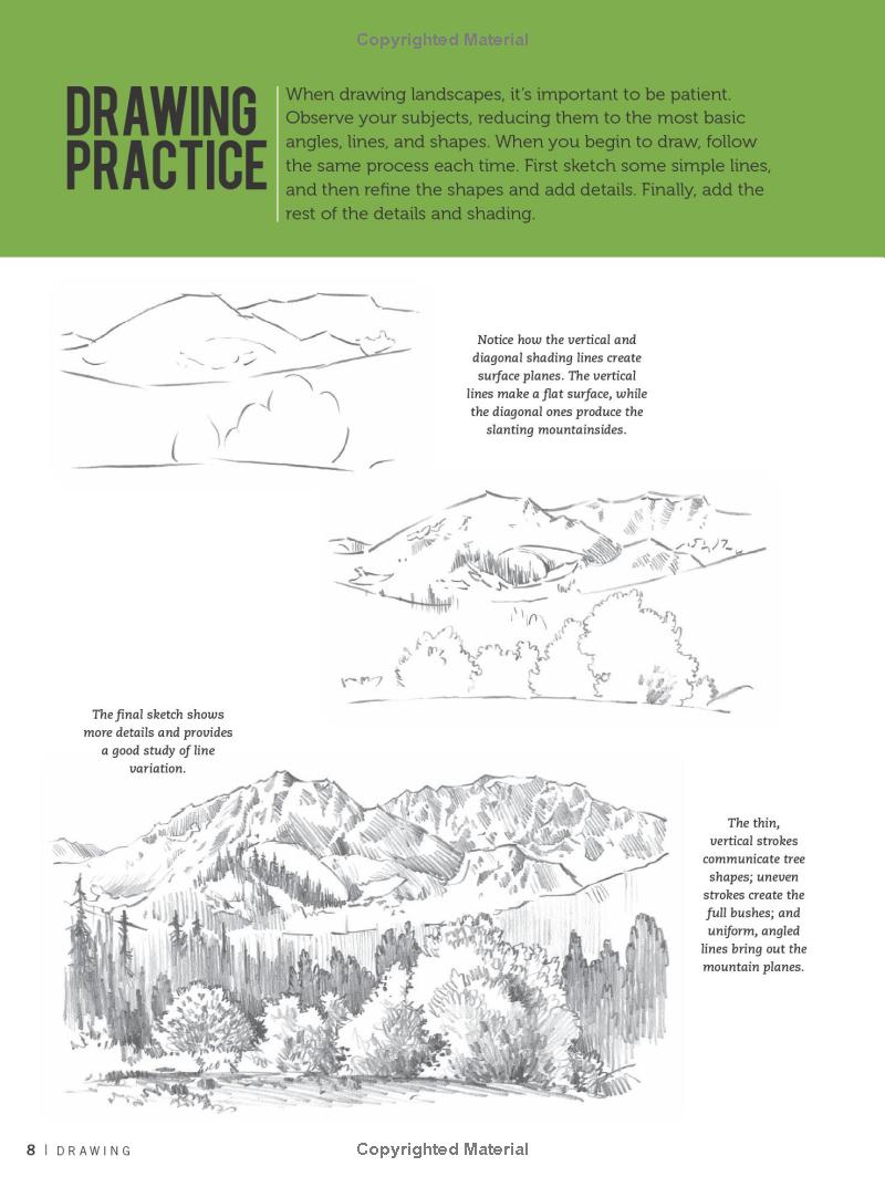 Drawing Landscapes Learn to Draw Book