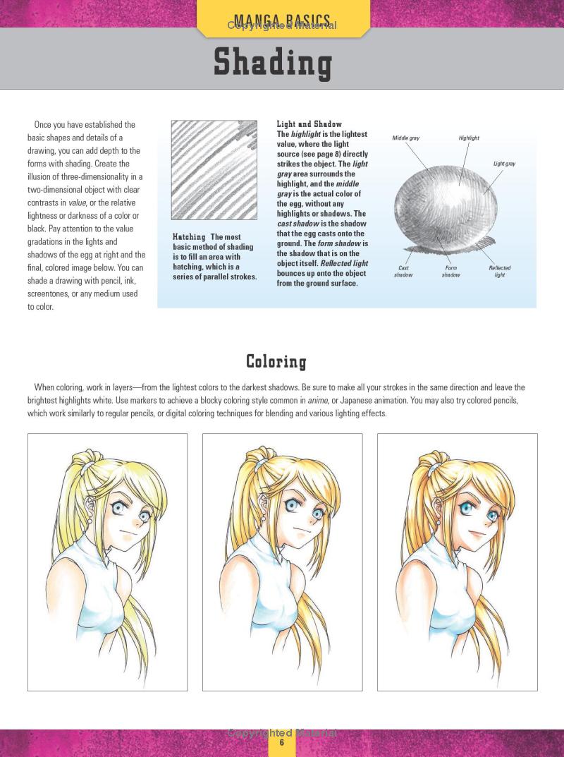 Drawing Manga Step-by-Step Book