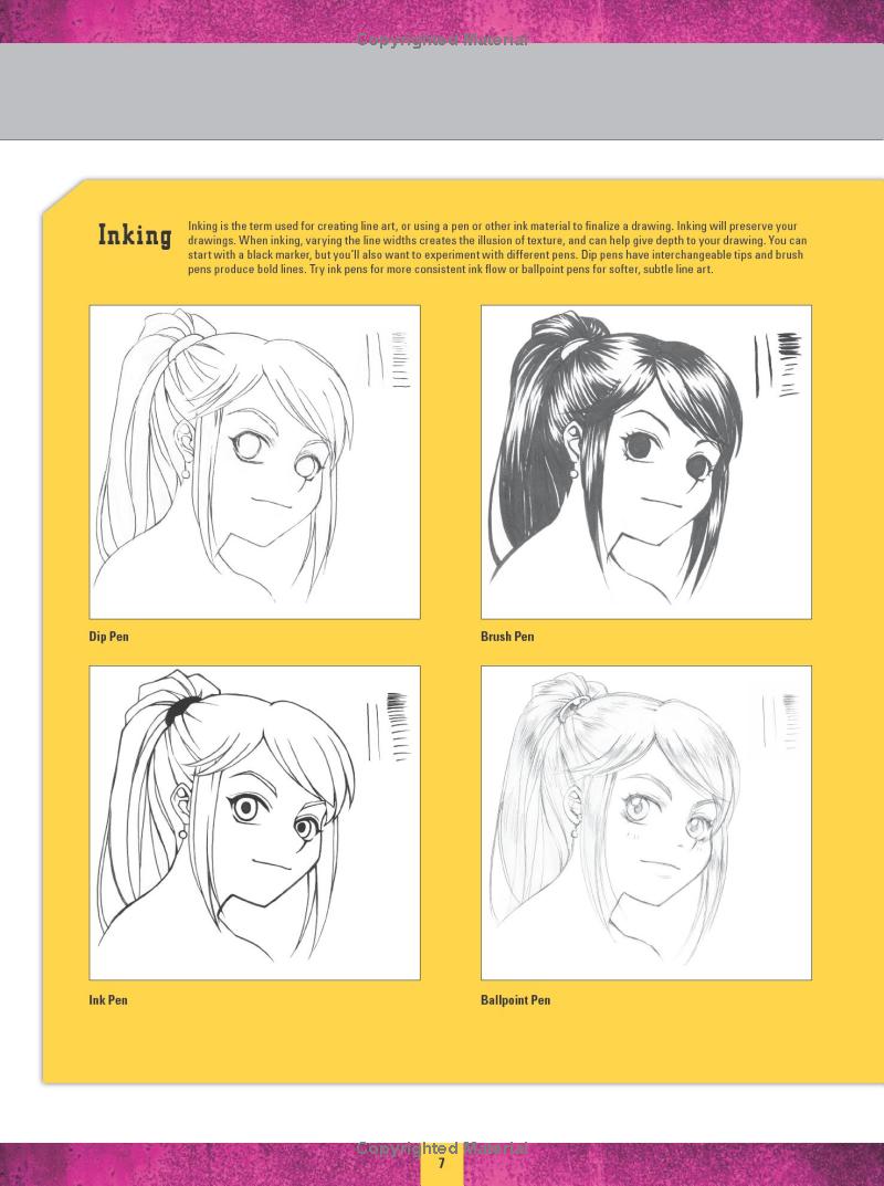 Drawing Manga Step-by-Step Book