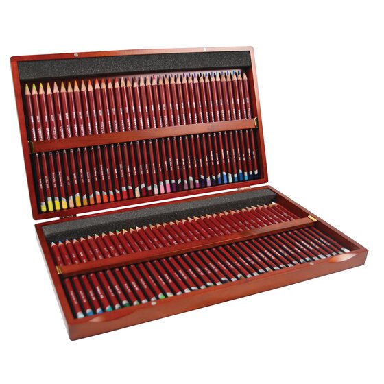 Derwent Pastel Pencils - Wooden Box of 72