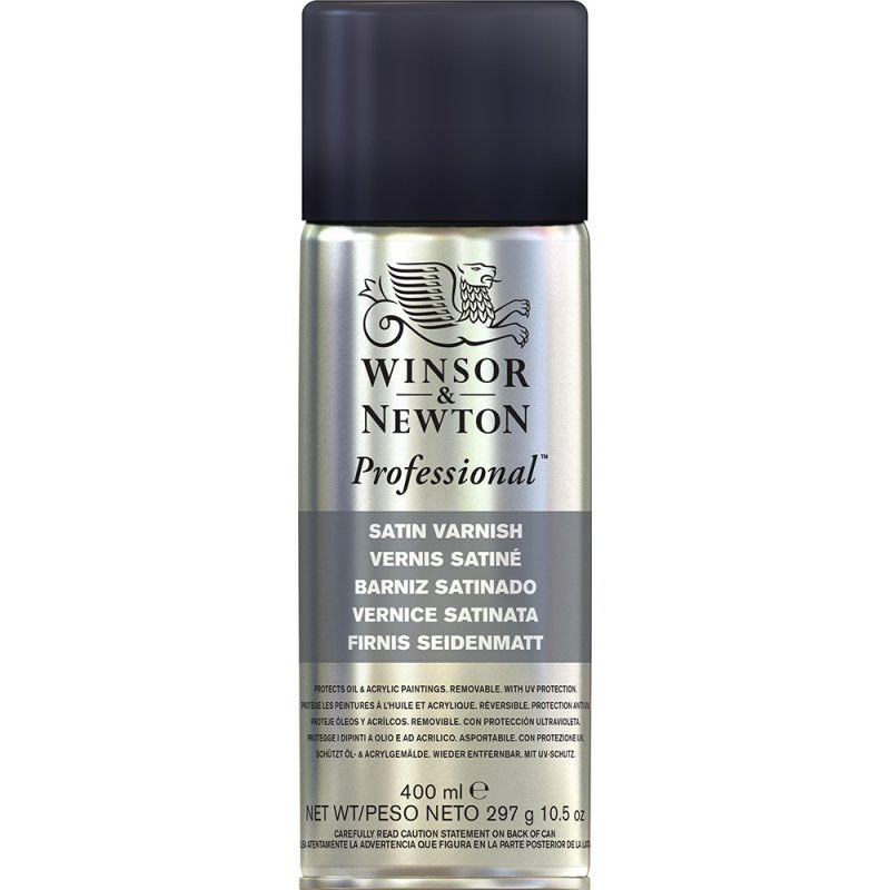 Winsor & Newton Professional Satin Varnish Spray 400ml