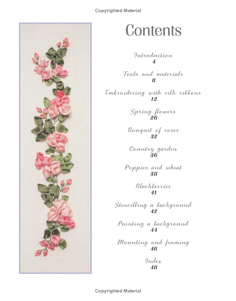 Beginners Guide to Silk Ribbon Embroidery Book