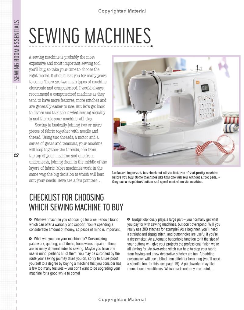 Debbie Shore's Sewing Room Secrets: Machine Sewing Book