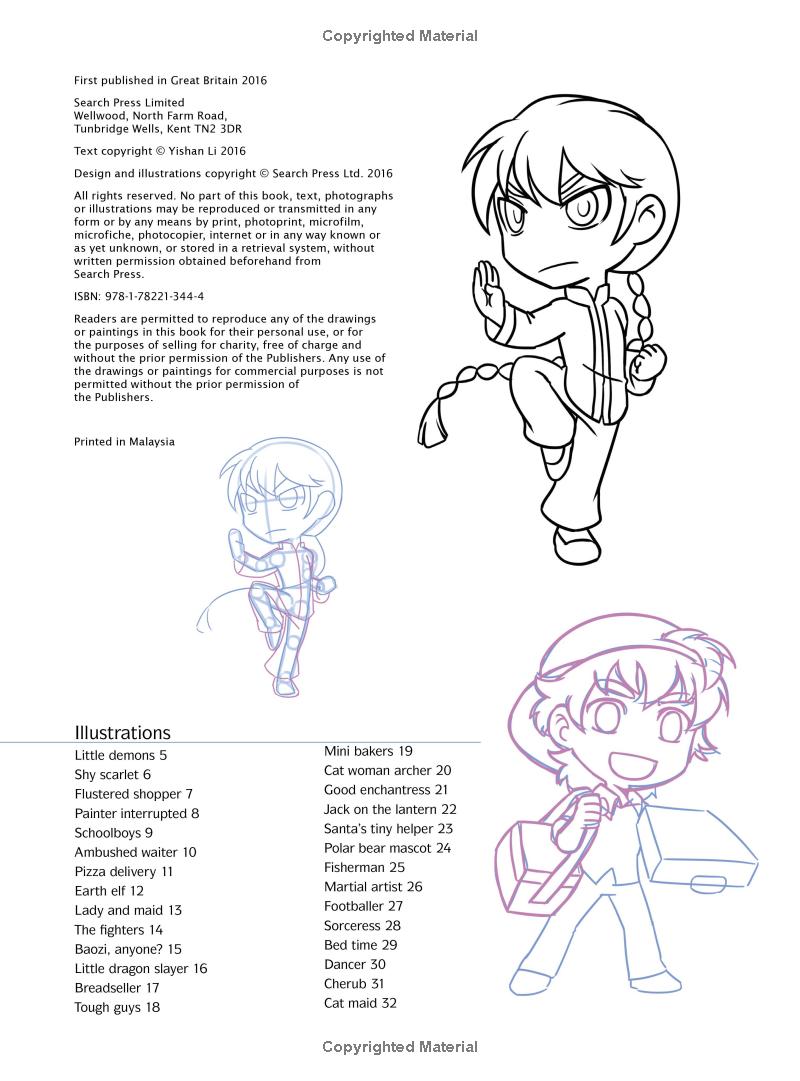 How to Draw - Manga Chibis Book