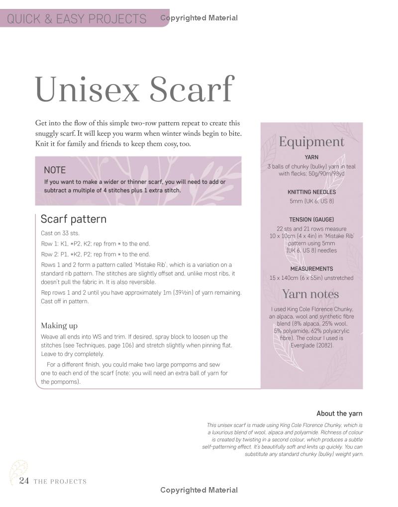 Knit Yourself Calm Book