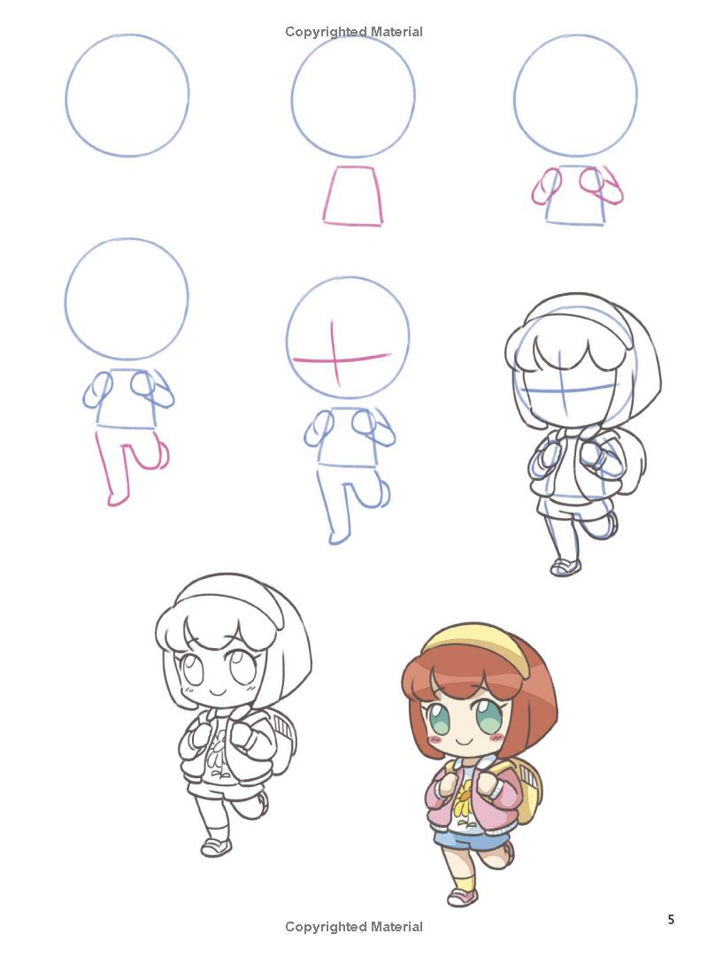 How to Draw: Kawaii Girls & Boys Book