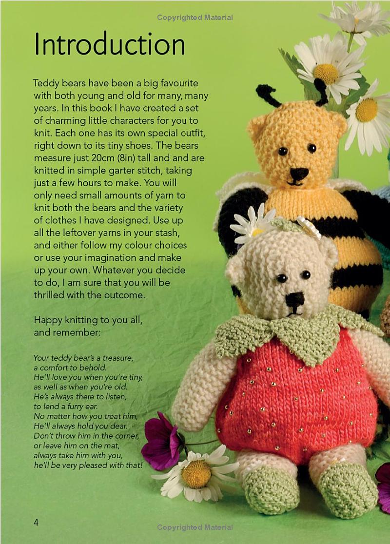 20 To Make: Knitted Bears All Dressed Up! Book