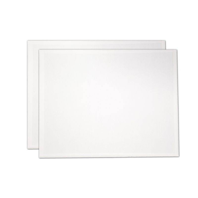 Zieler Stretched White Canvas Boards - 14" x 18" (Pack of 2)