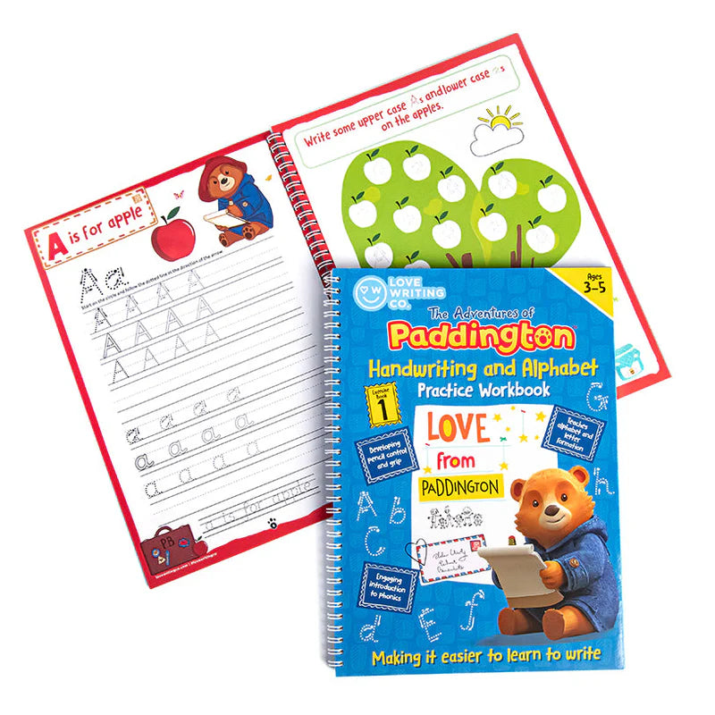 Paddington Handwriting & Alphabet Practice Book 1: Ages 3-5