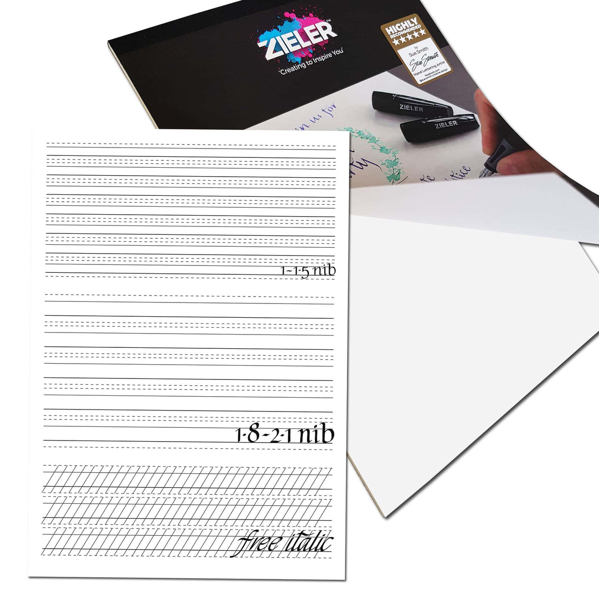 Zieler Calligraphy Pad A4 100gsm (30 Sheets)