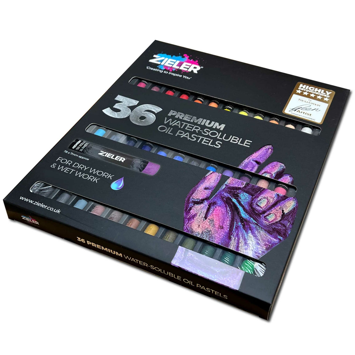 Zieler A4 Mixed Media and Oil Pastel Set