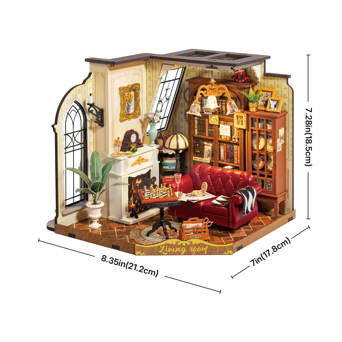 Rolife DIY Miniature House - Catherine's Living Room