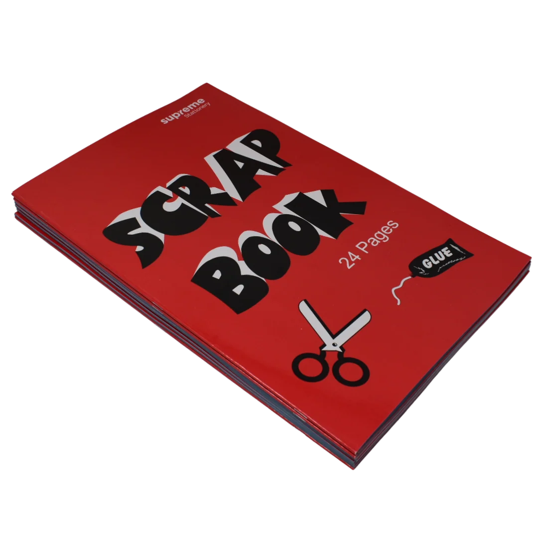 Supreme Stationery Scrapbook 15x10 (24 Pages)