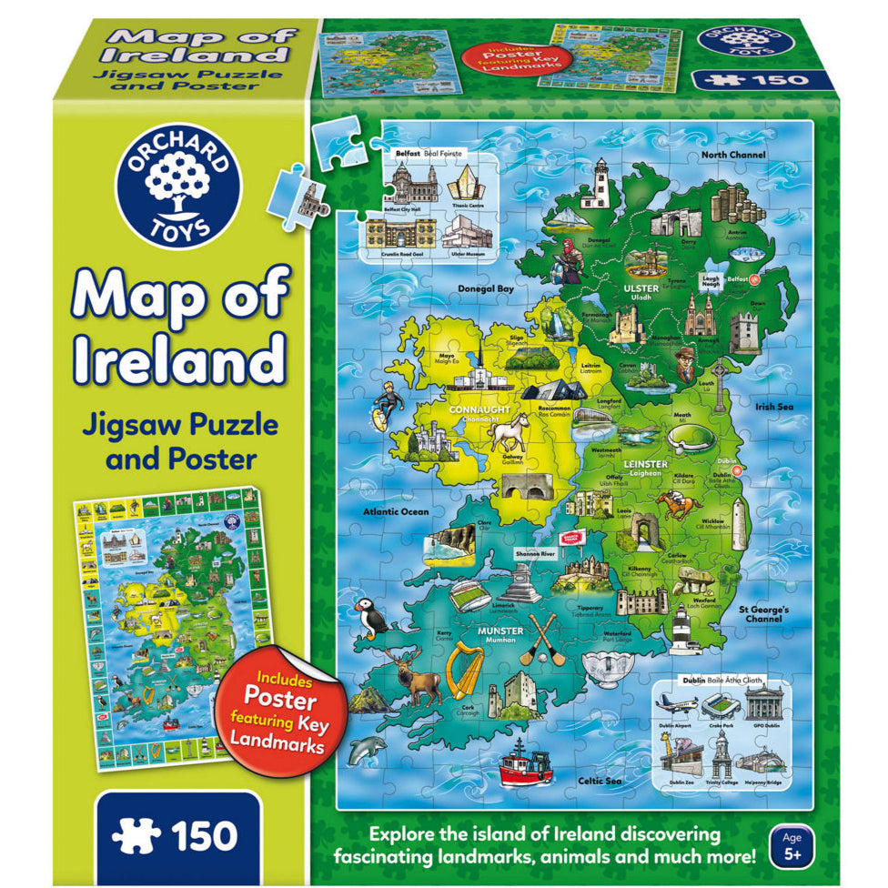 Orchard Toys - Map of Ireland Puzzle