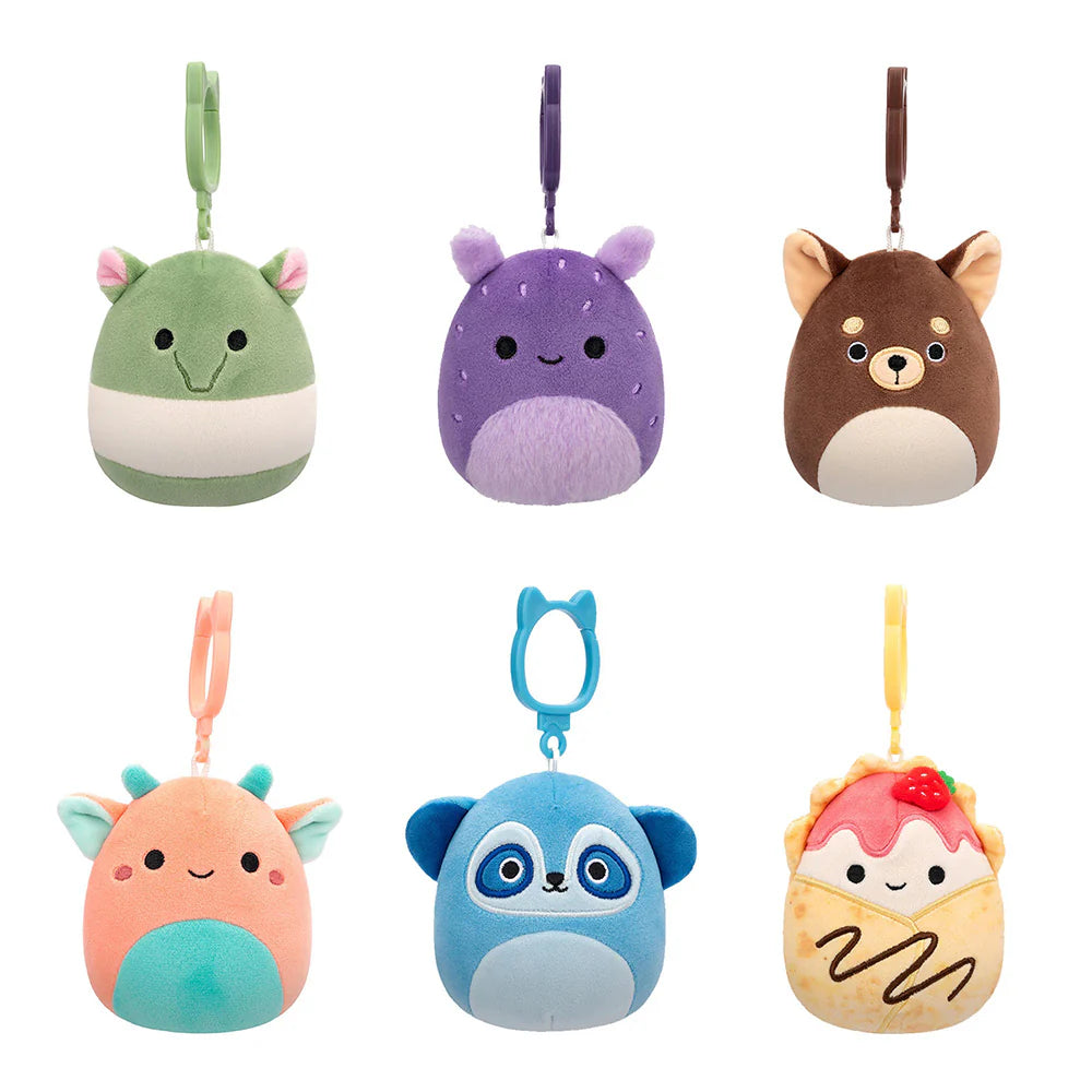 Squishmallows 3.5 Inch Clip On Assortment