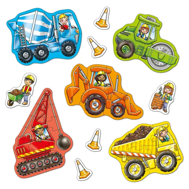 Orchard Toys Big Wheels Jigsaw Puzzle