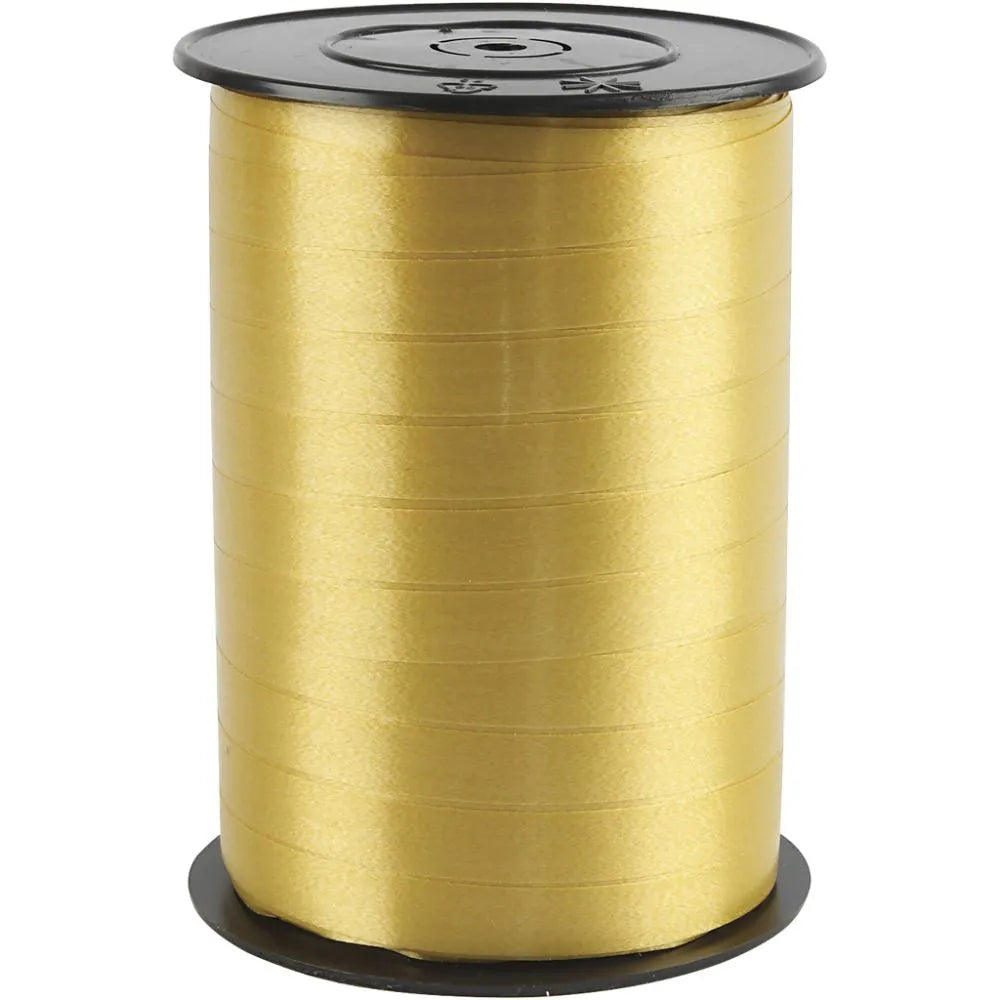 Curling Ribbon - Gold (250m)