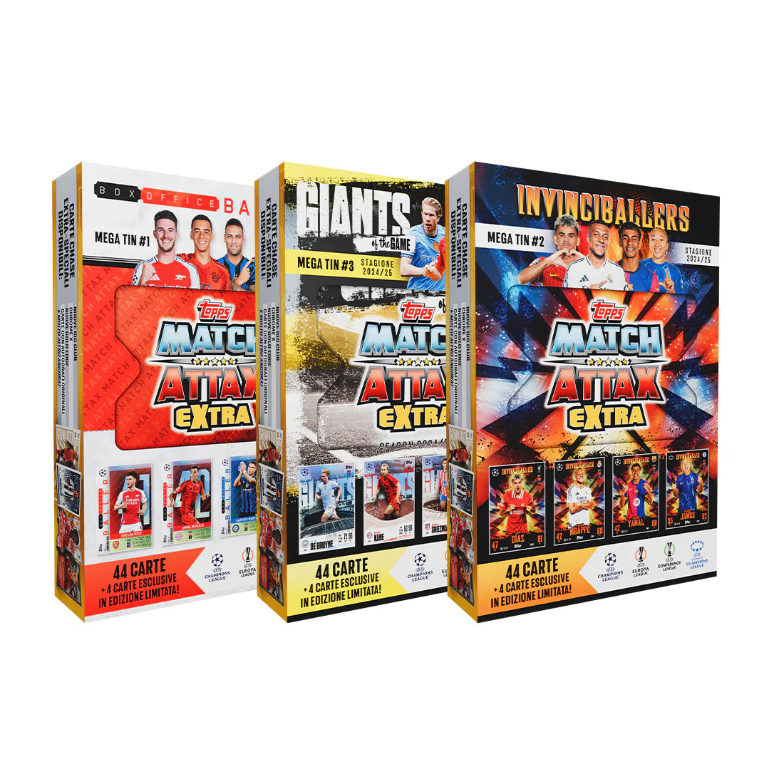 Match Attax Extra 2024/25 Trading Card - Mega Tin Assortment