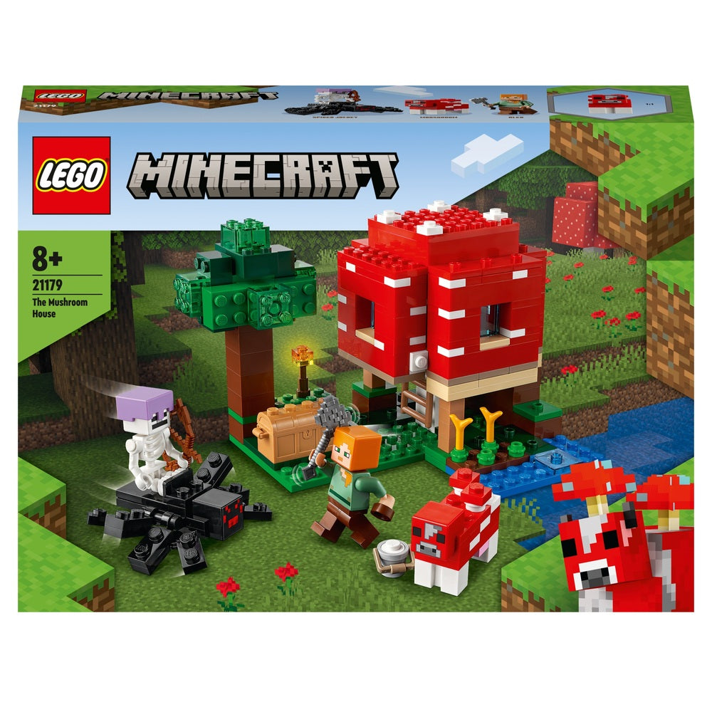 Lego Minecraft The Mushroom House