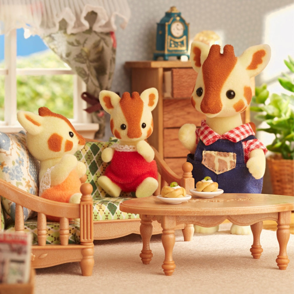 Sylvanian Highbranch Giraffe Family