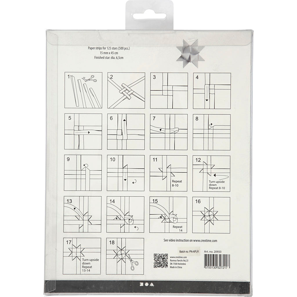 Paper Star Strips