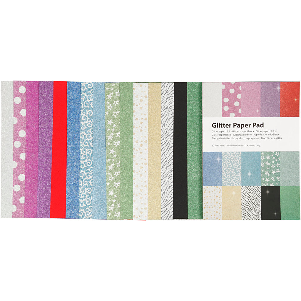 Glitter Paper Pad