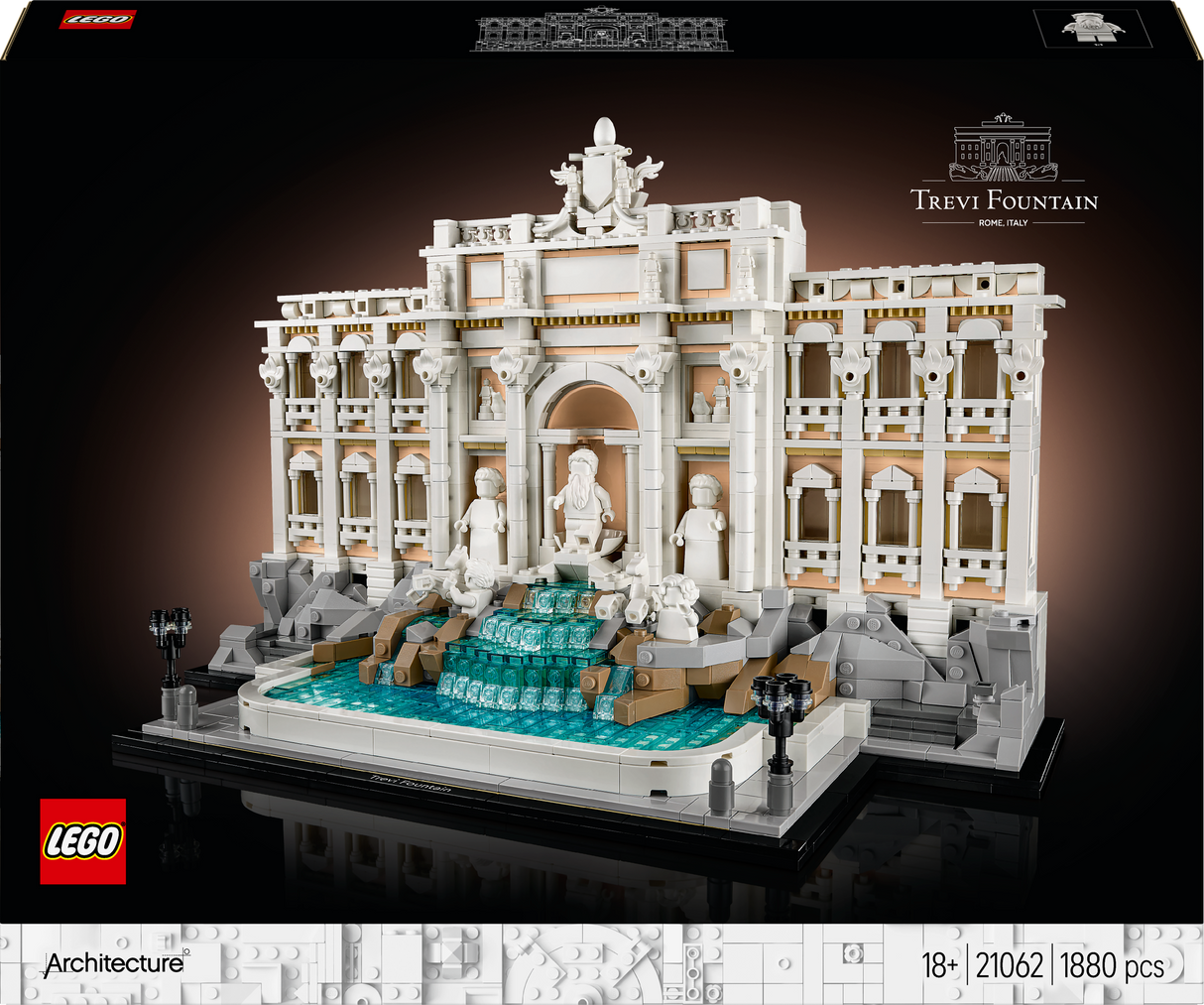 Lego Architecture - Trevi Fountain