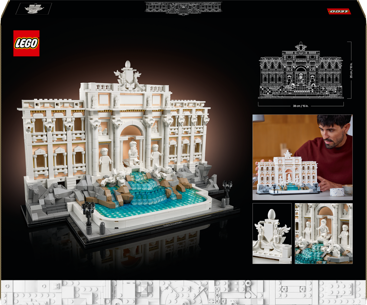 Lego Architecture - Trevi Fountain