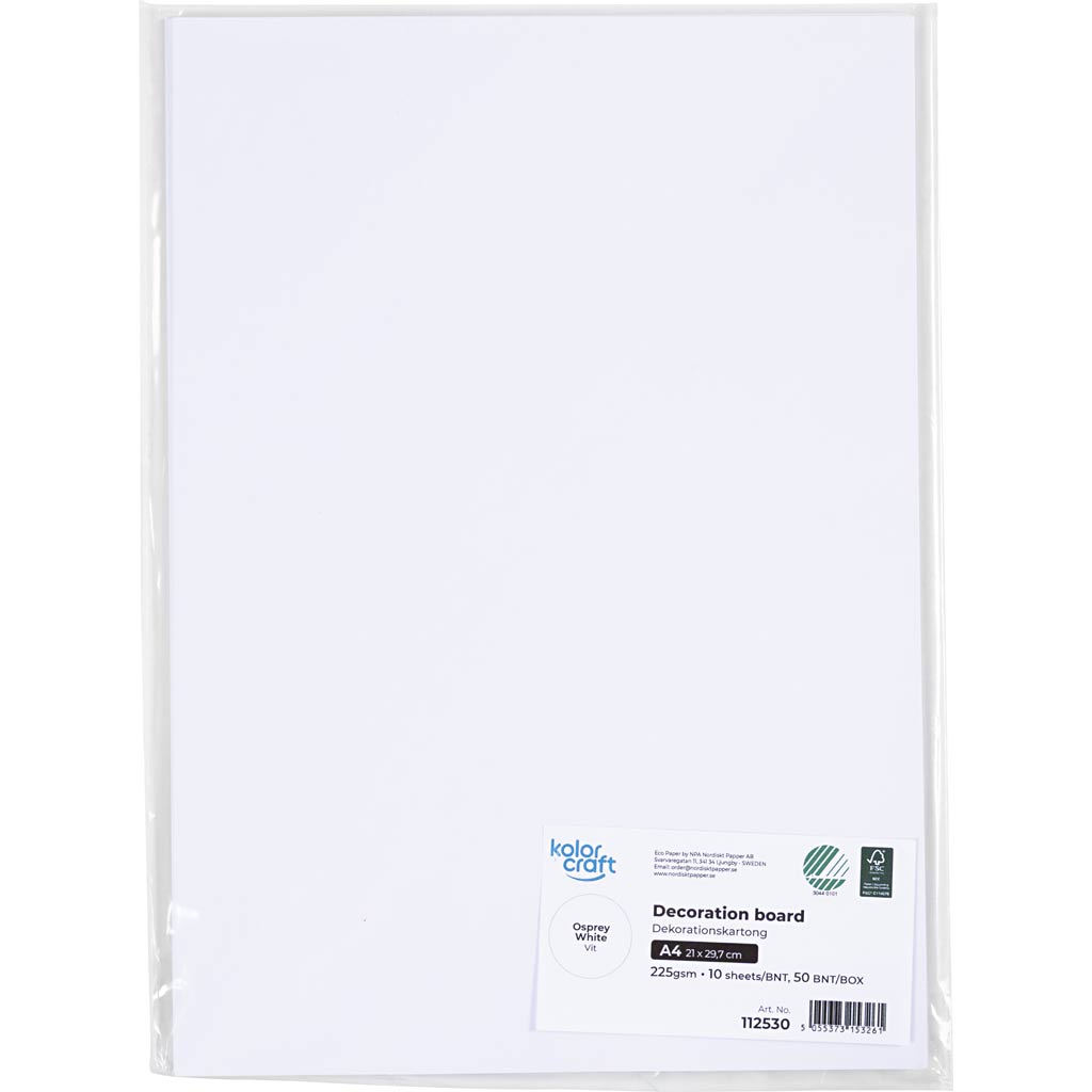 Card A4 220g - White (10 Sheets)