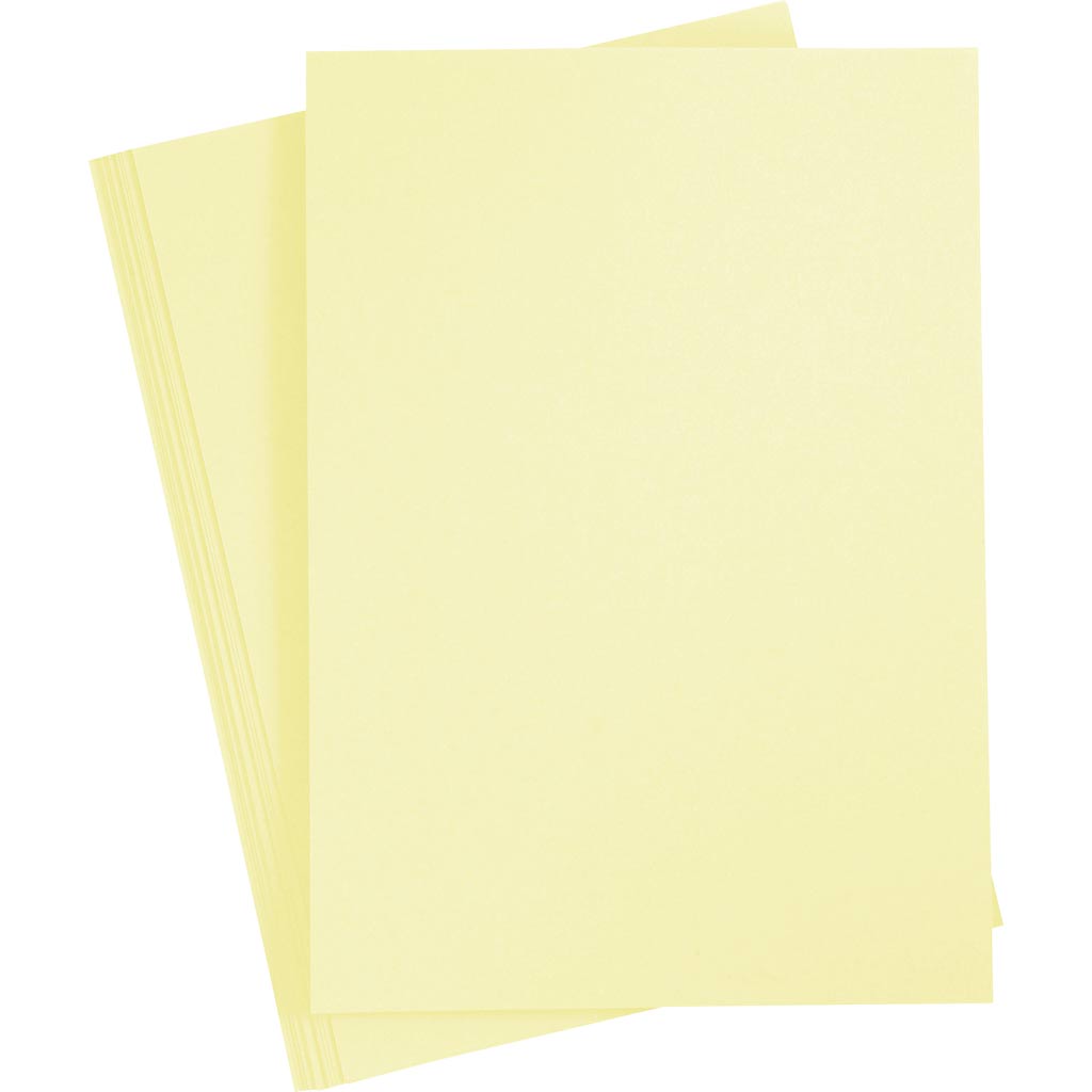 Card A4 220g Light - Yellow (10 Sheets)