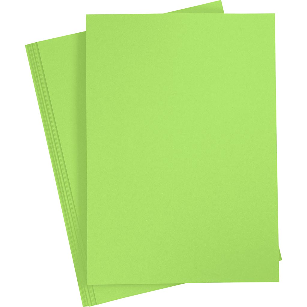Card A4 220g Light - Green (10 Sheets)