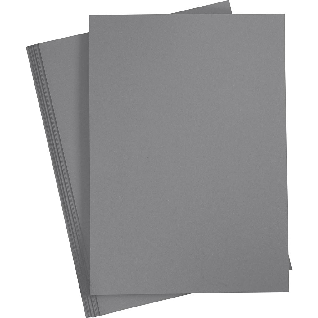 Card Paper A4 180g - Grey (25 Sheets)