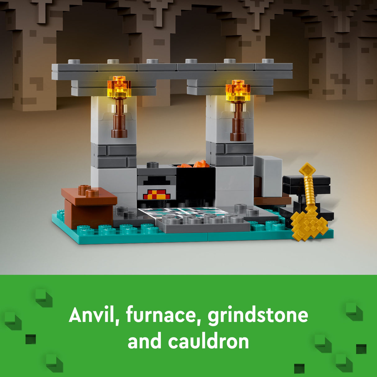 Lego Minecraft The Armory Set