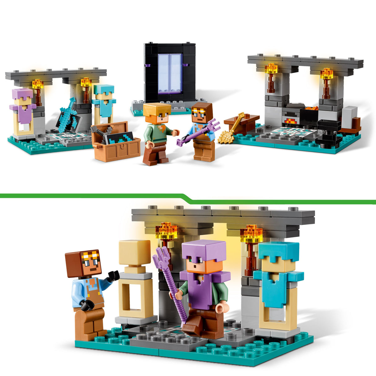 Lego Minecraft The Armory Set