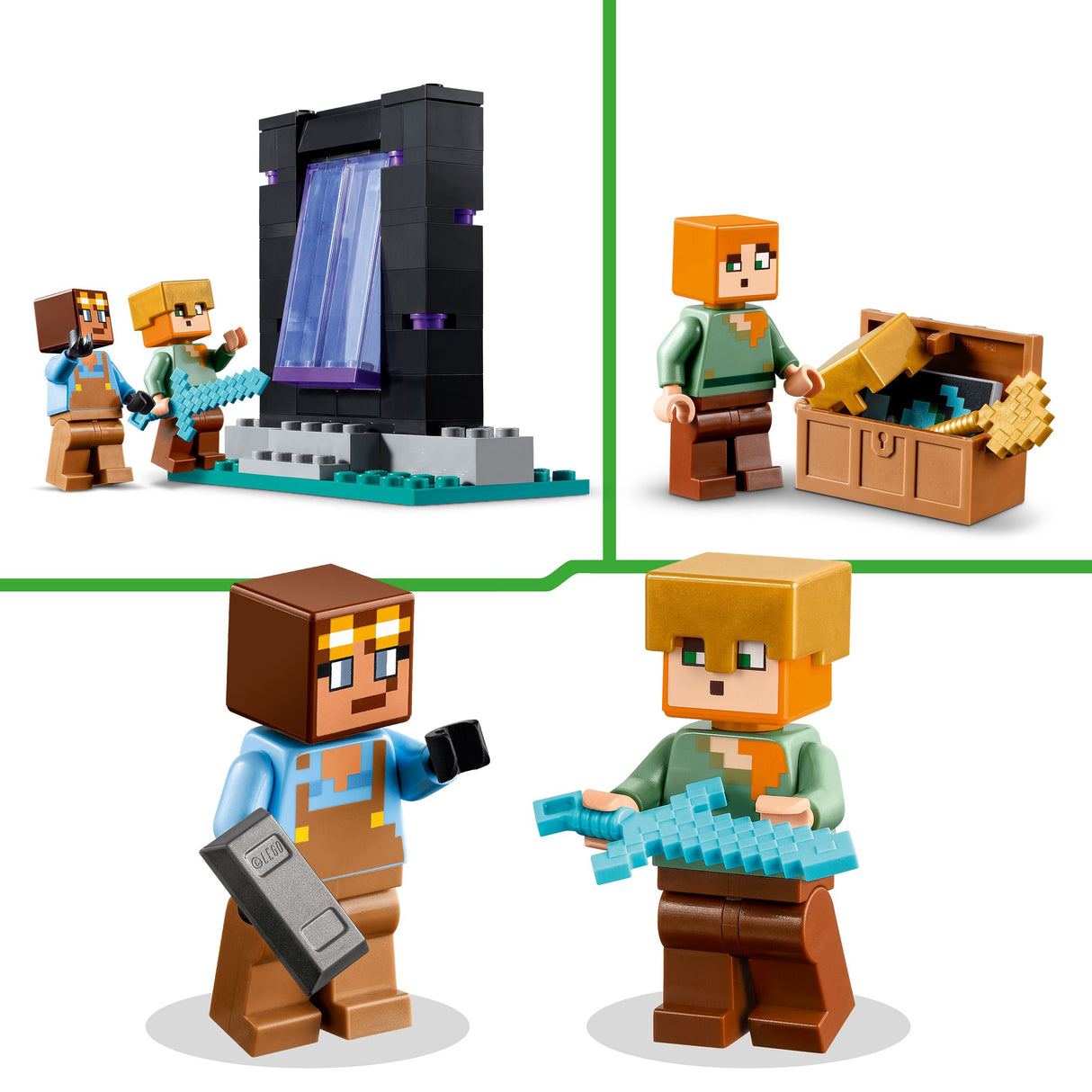 Lego Minecraft The Armory Set