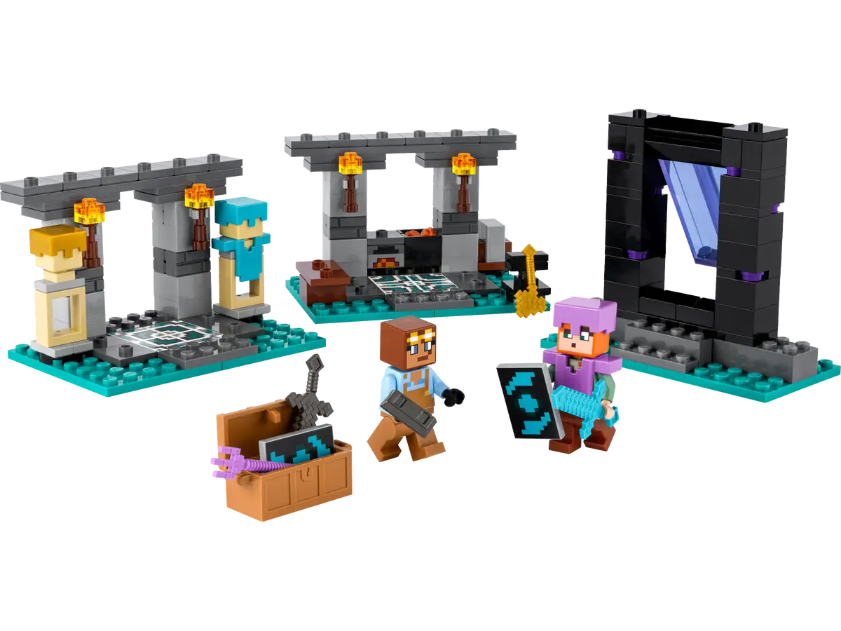 Lego Minecraft The Armory Set