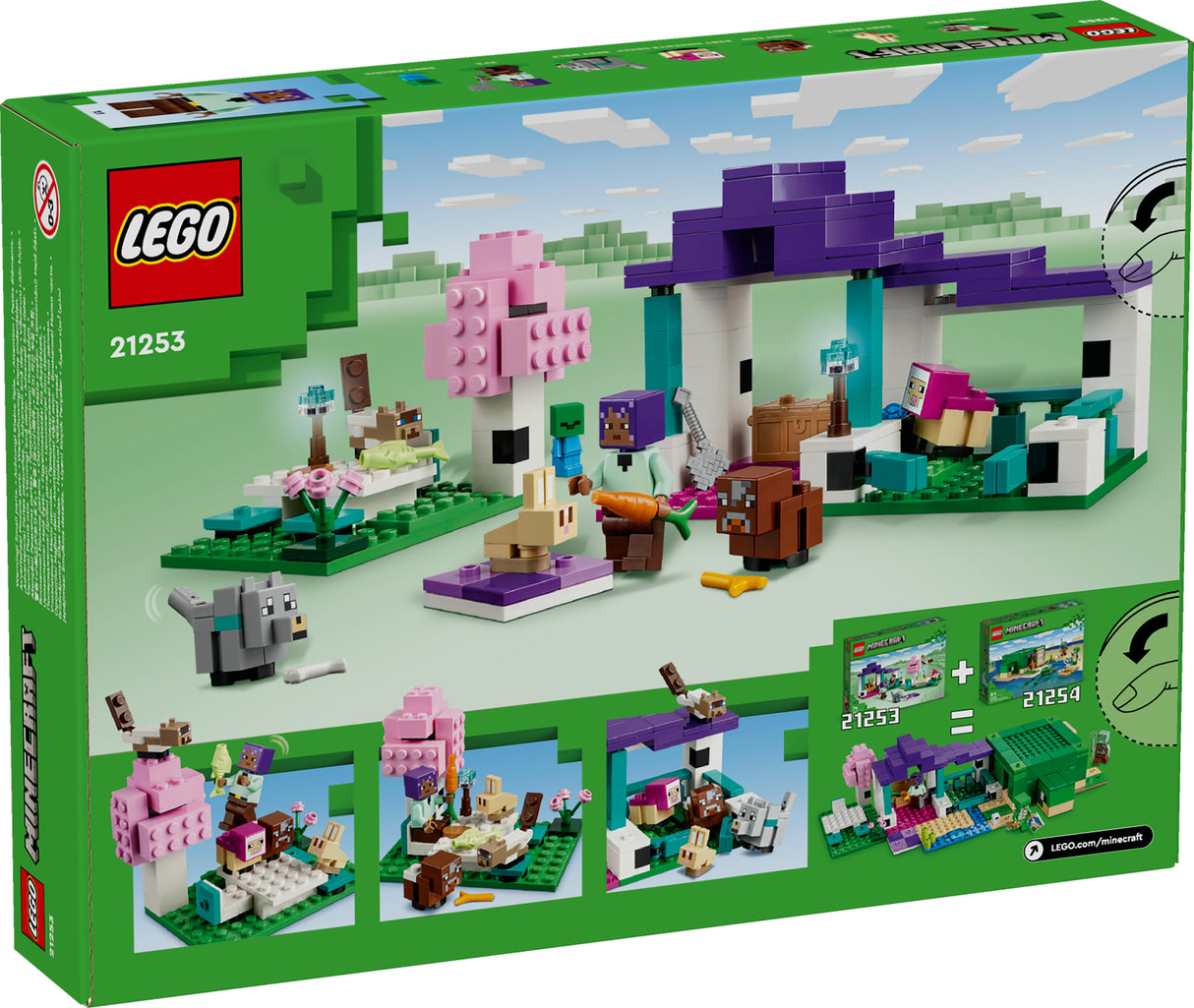 Lego Minecraft The Animal Sanctuary Set