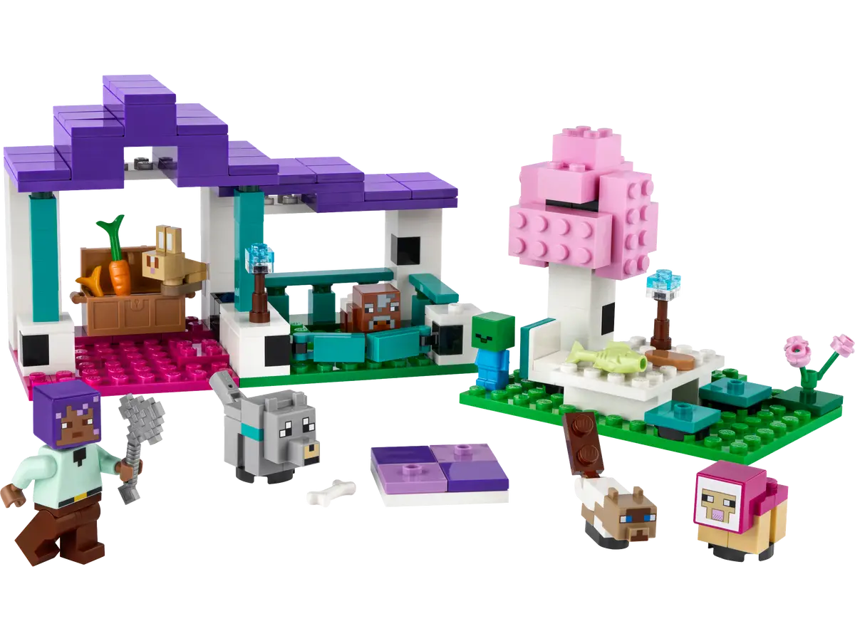 Lego Minecraft The Animal Sanctuary Set