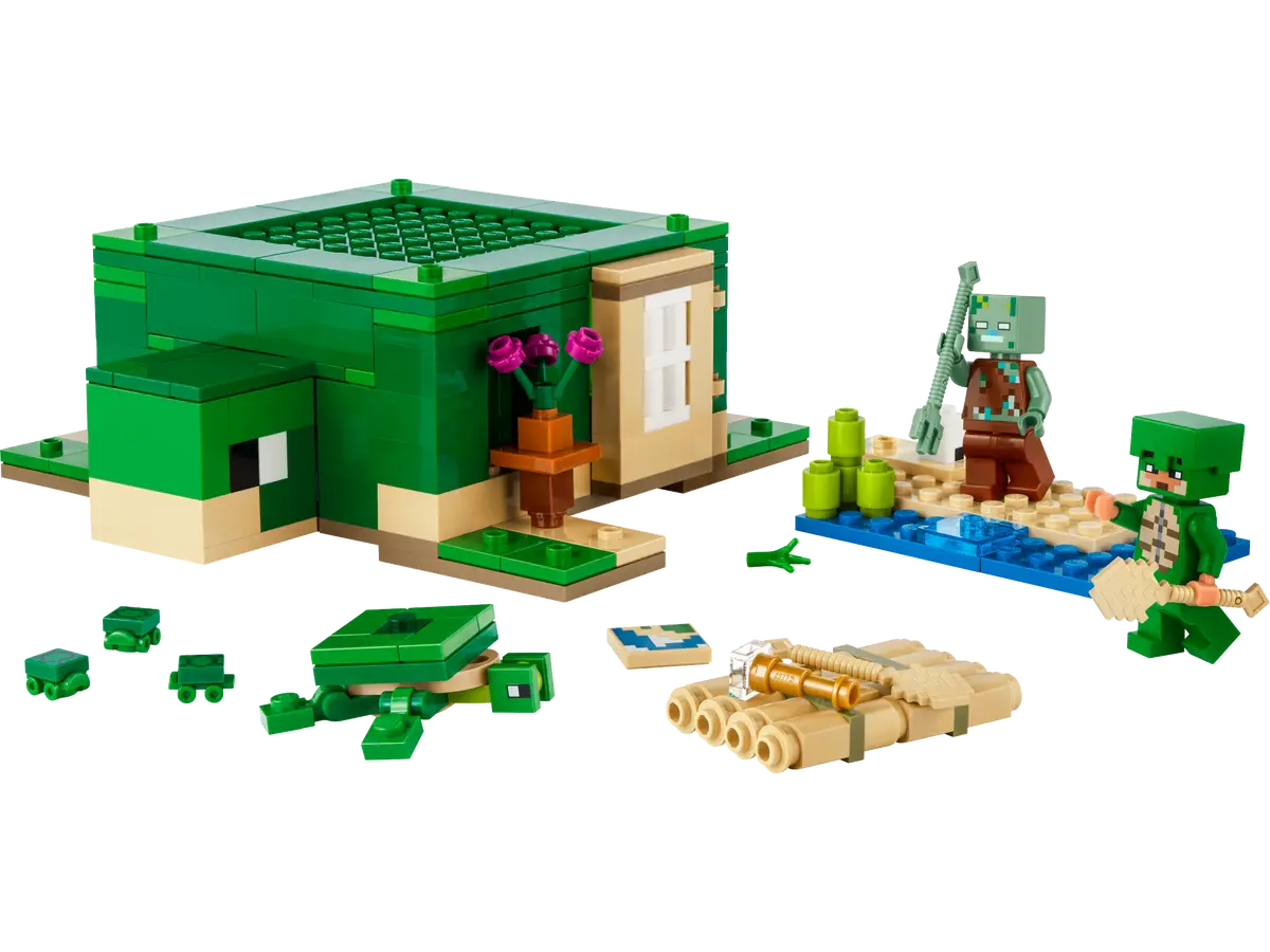 Lego Minecraft The Turtle Beach House