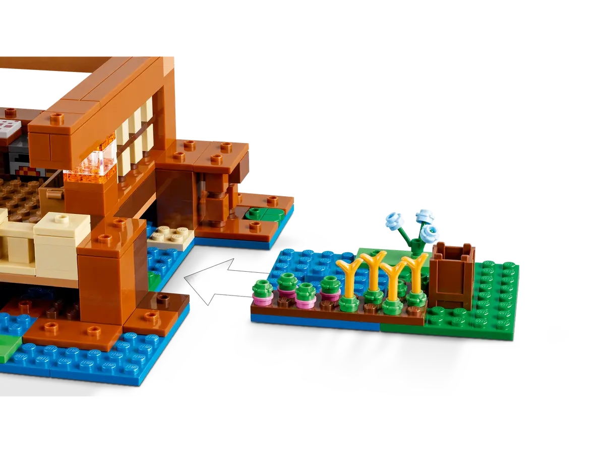 Lego Minecraft The Frog House Set