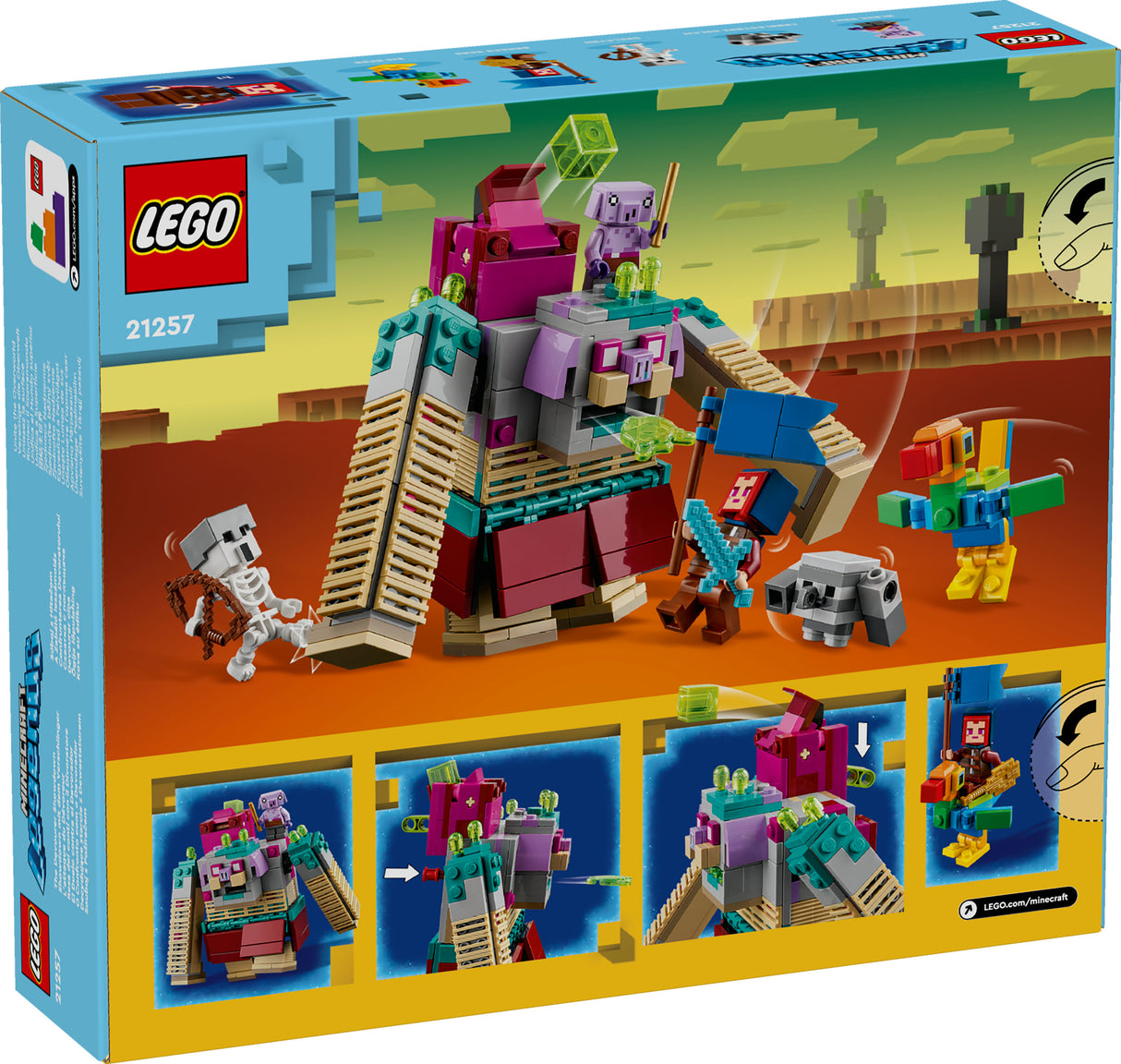 Lego Minecraft Legends The Devourer Showdown Set