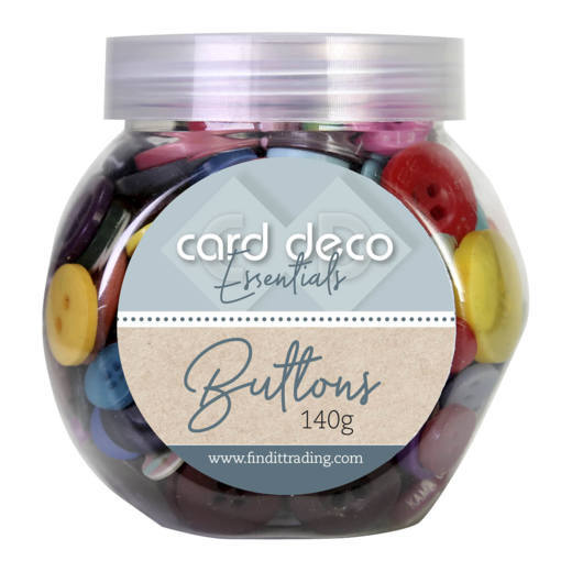 Card Deco Essentials Buttons 140g