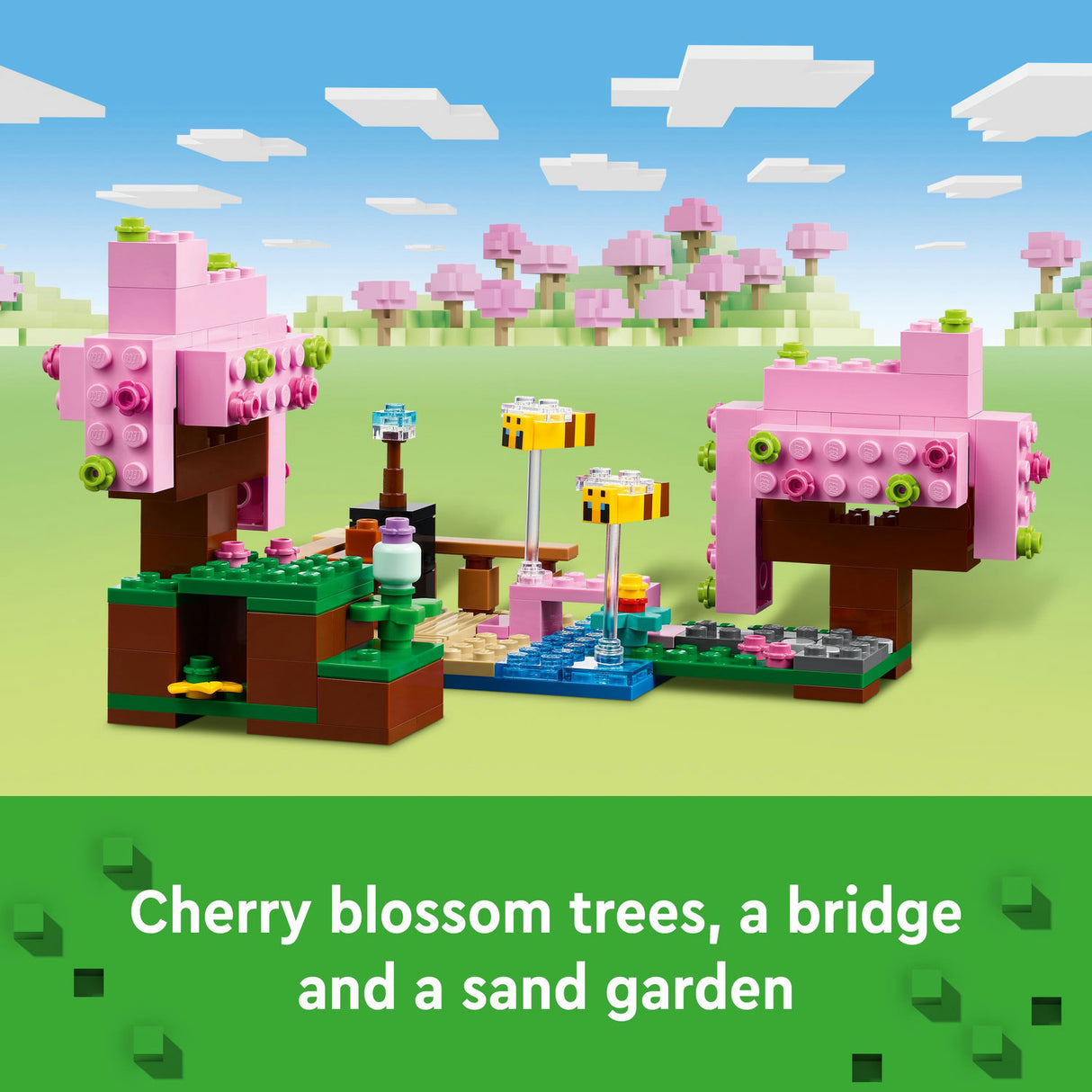 Lego Minecraft The Cherry Blossom Garden