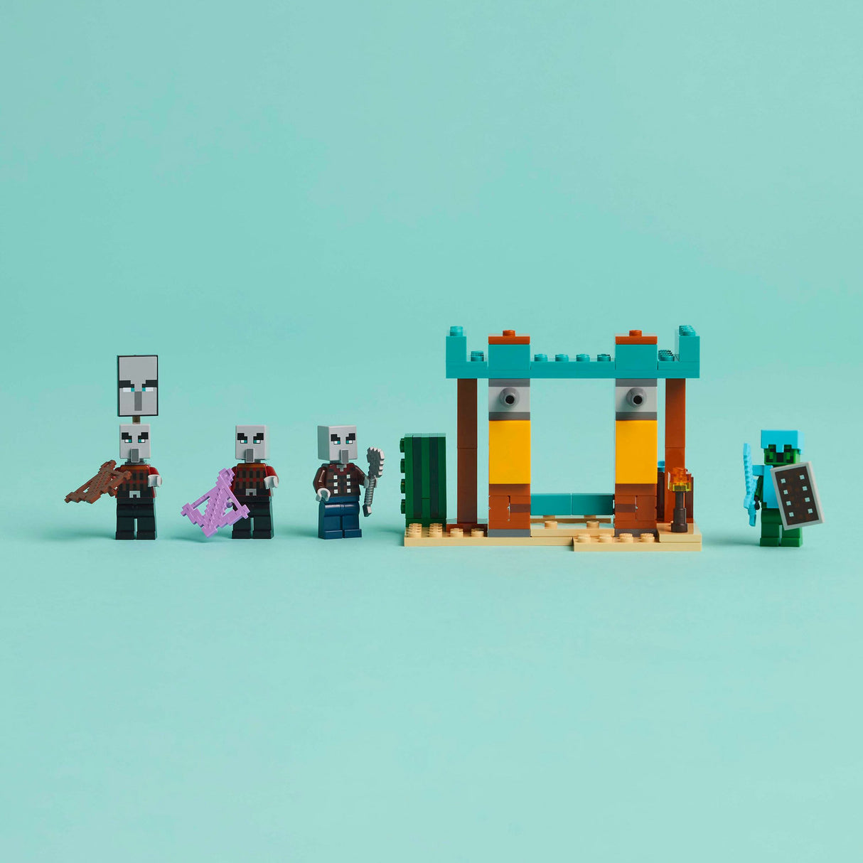 Lego Minecraft - The Illager Desert Patrol