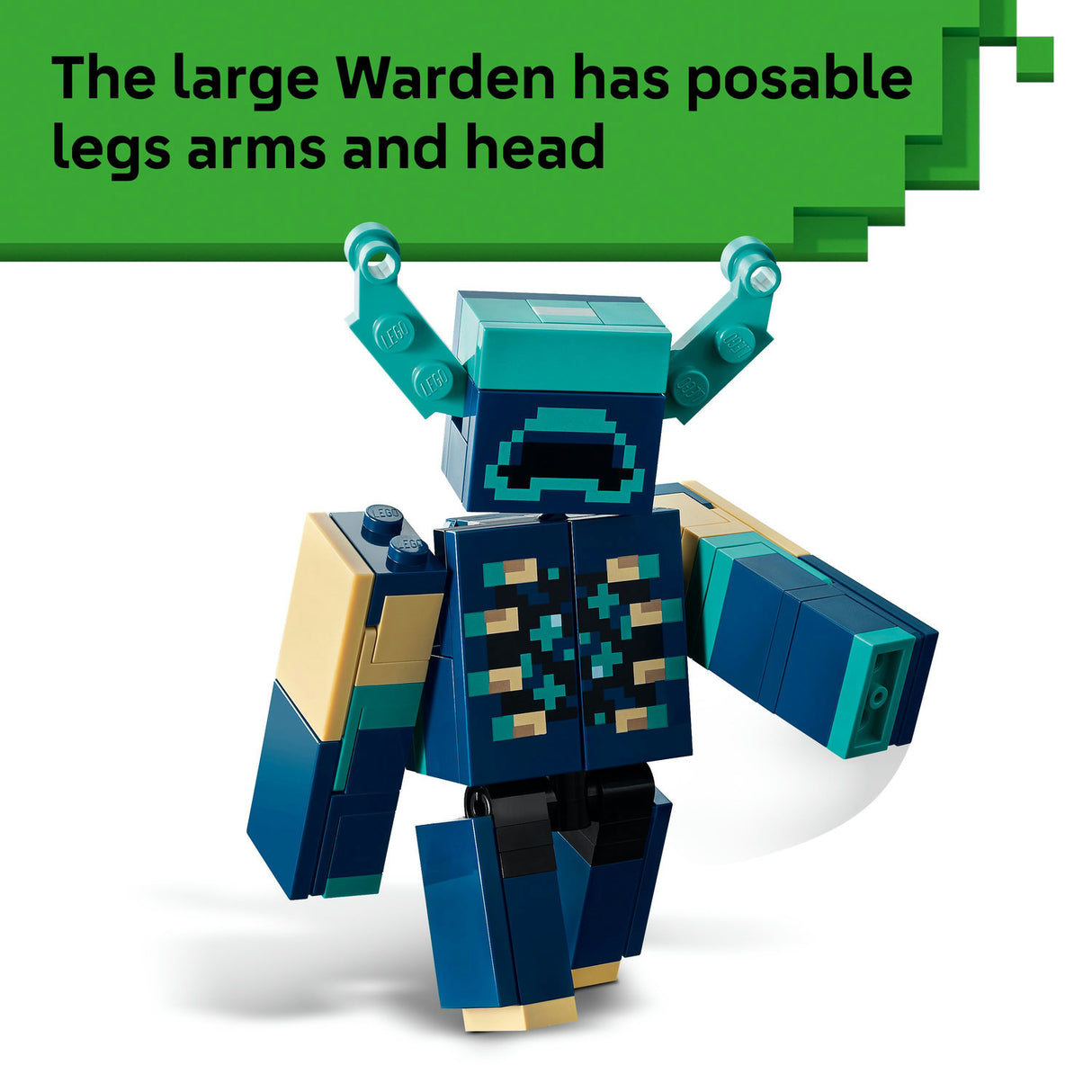 Lego Minecraft - The Warden Encounter