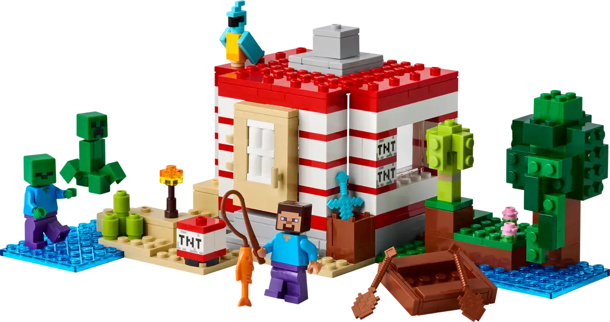 Lego Minecraft - The TNT Jungle House