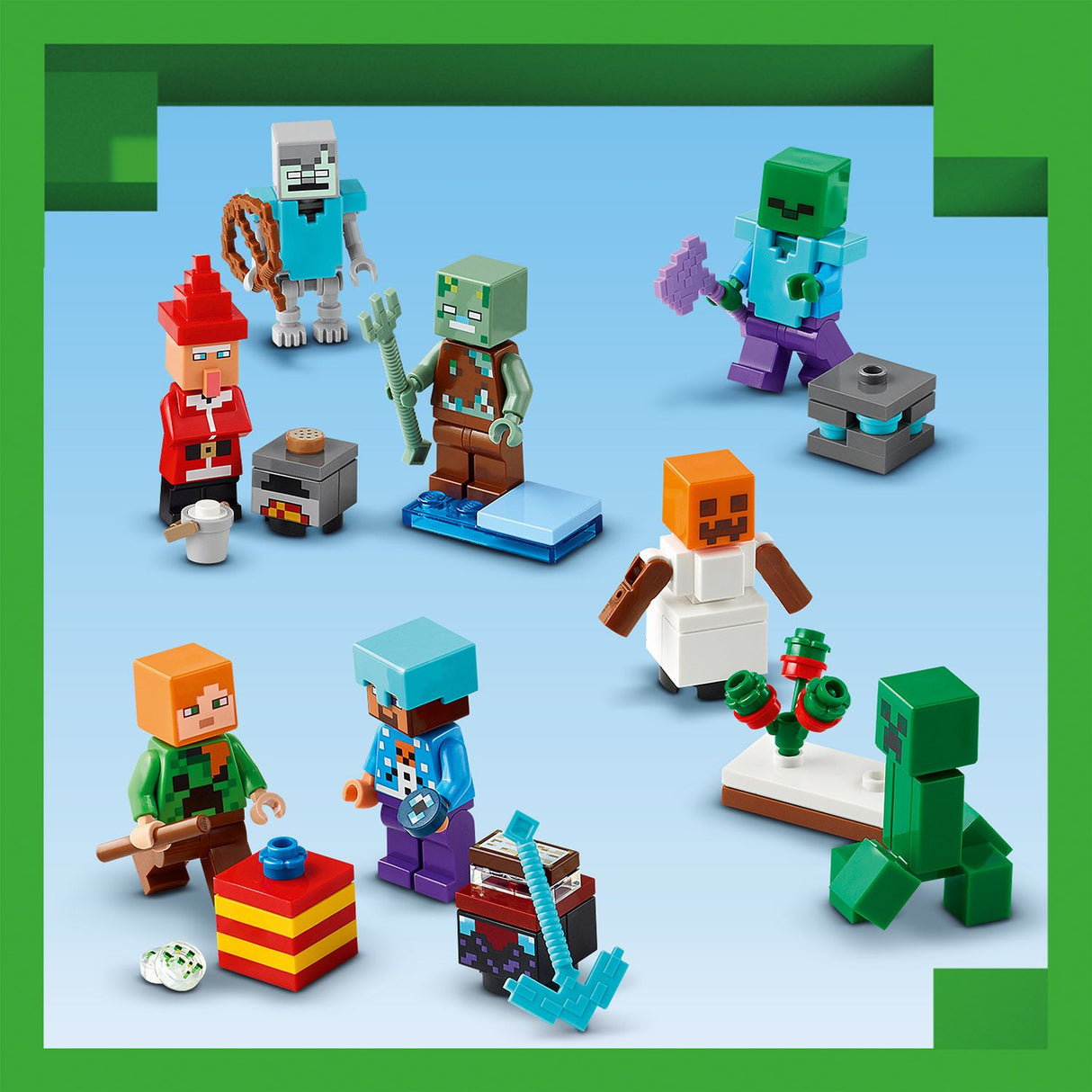Lego Minecraft Advent Calendar 2025