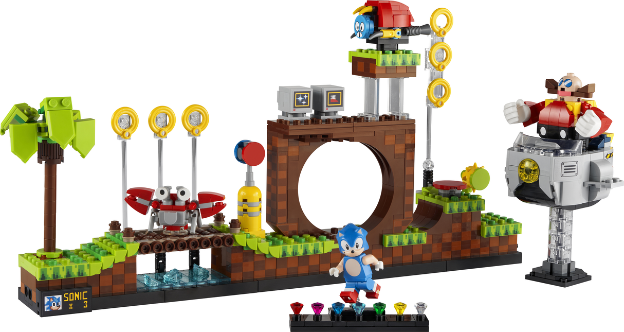 Lego Sonic the Hedgehog Green Hill Zone